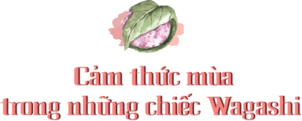 Cảm thức mùa trong những chiếc Wagashi